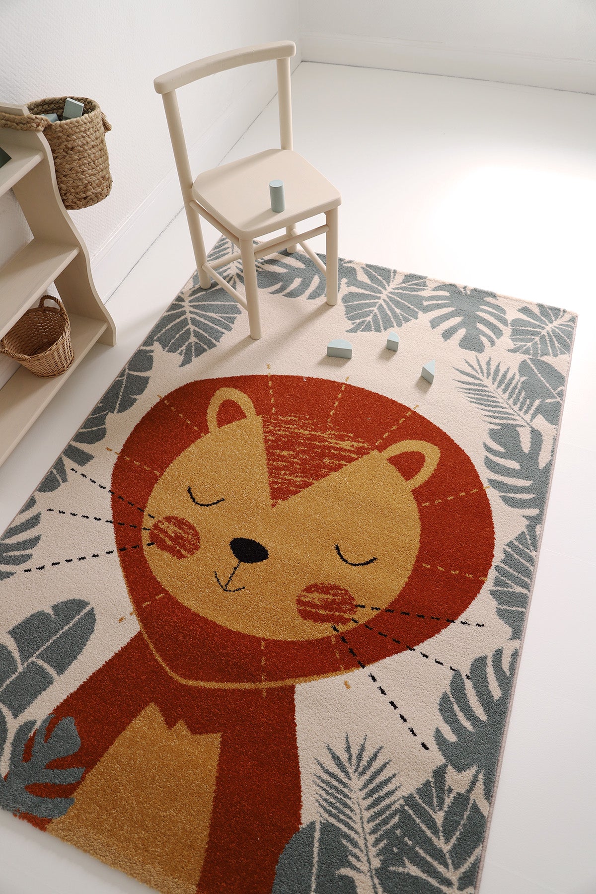 Tapis chambre enfant lion ICHIRO M