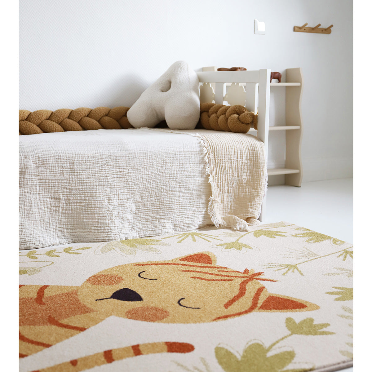 Tapis enfant tigre SILLY nattiot-shop