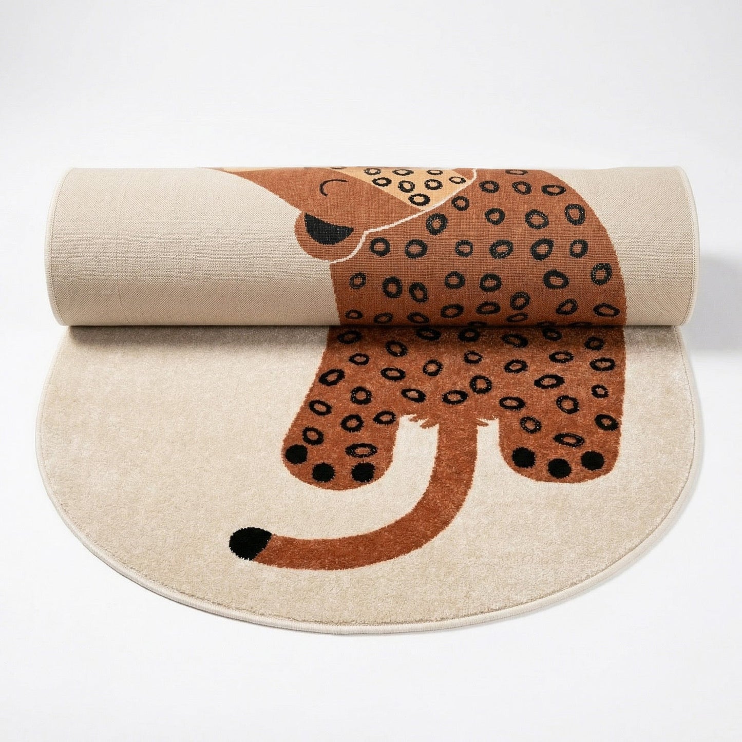 Tapis chambre enfant petit léopard CLEO nattiot-shop