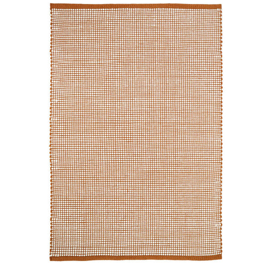 BERGEN CARAMEL XS contemporary wool rug