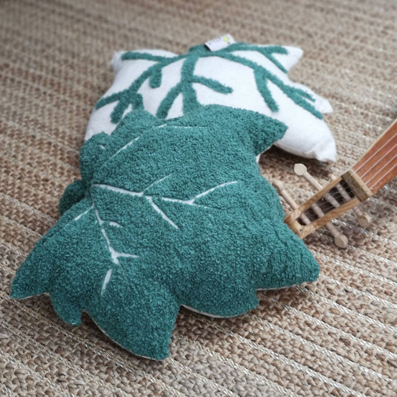 leaf cushion set for kids rooms