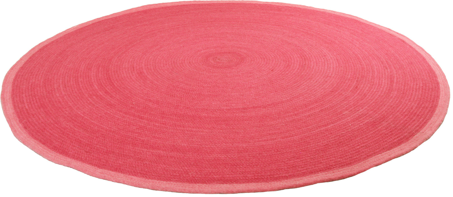 Tapis Laine Paradis Rose - ø140cm nattiot-shop