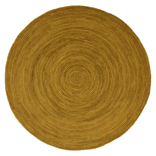 NEETHU OCRE S tapis laine feutrée nattiot-shop