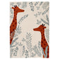 Tapis chambre enfant girafes NISU M