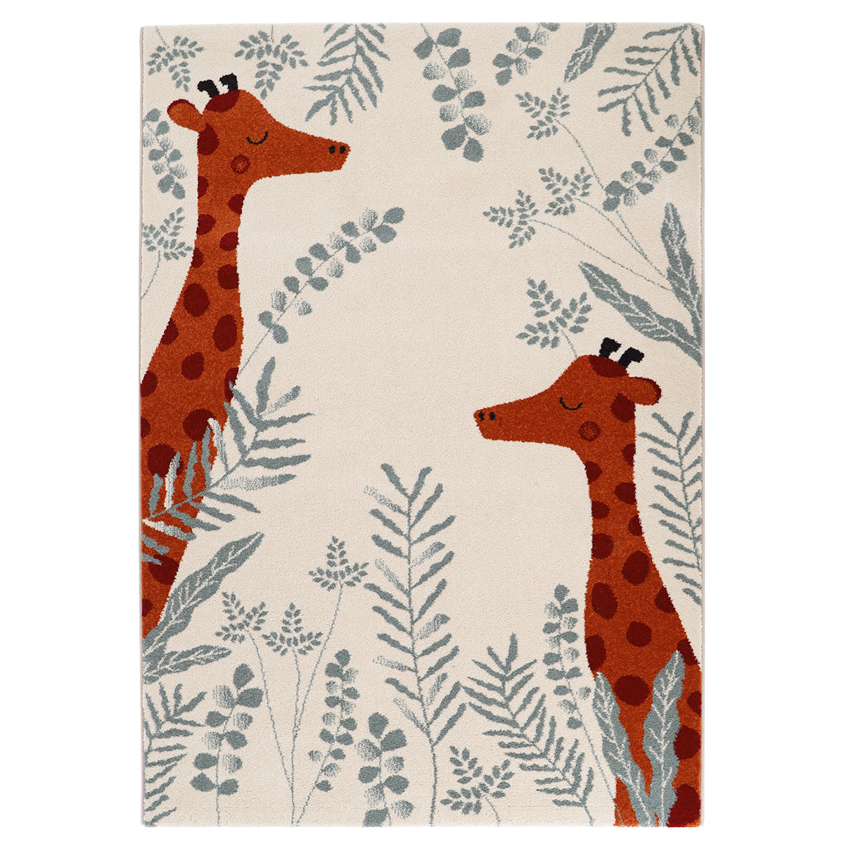 Tapis chambre enfant girafes NISU M