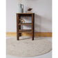 Round felted wool rug NEETHU AVOINE M