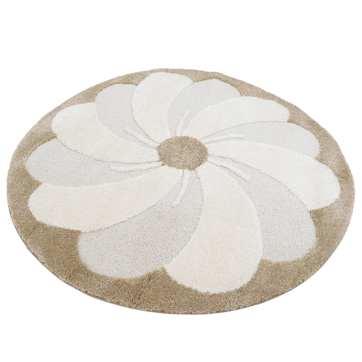 Tapis enfant fleur rond ELSA nattiot-shop