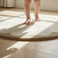 Tapis enfant fleur rond ELSA nattiot-shop