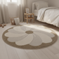 Tapis enfant fleur rond ELSA nattiot-shop