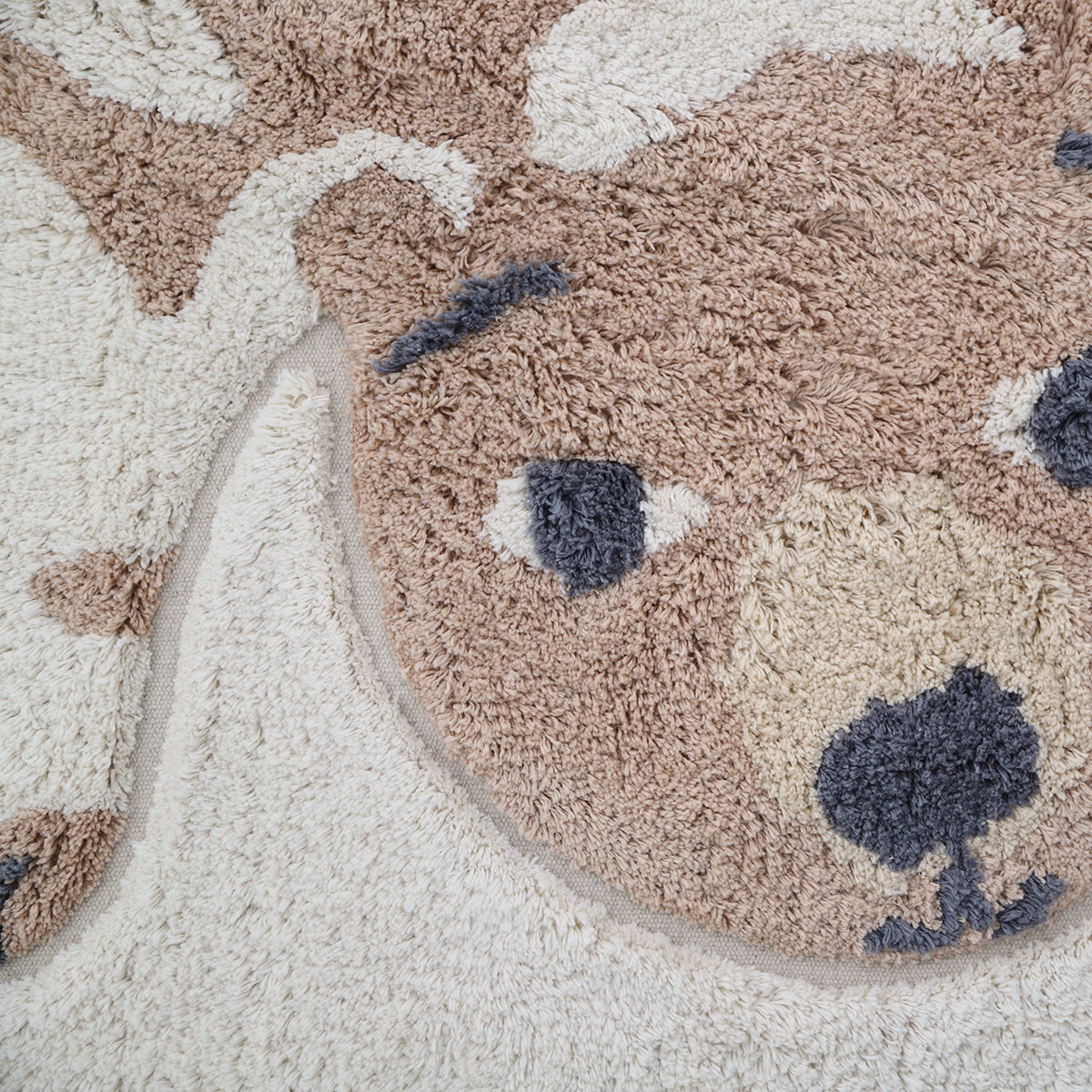 Tapis enfant lavable en coton marelle multicolore 60x120 Kids | Maisons du Monde Tapis enfant lavable en coton marelle multicolore 60x120 Kids | Maisons du Monde