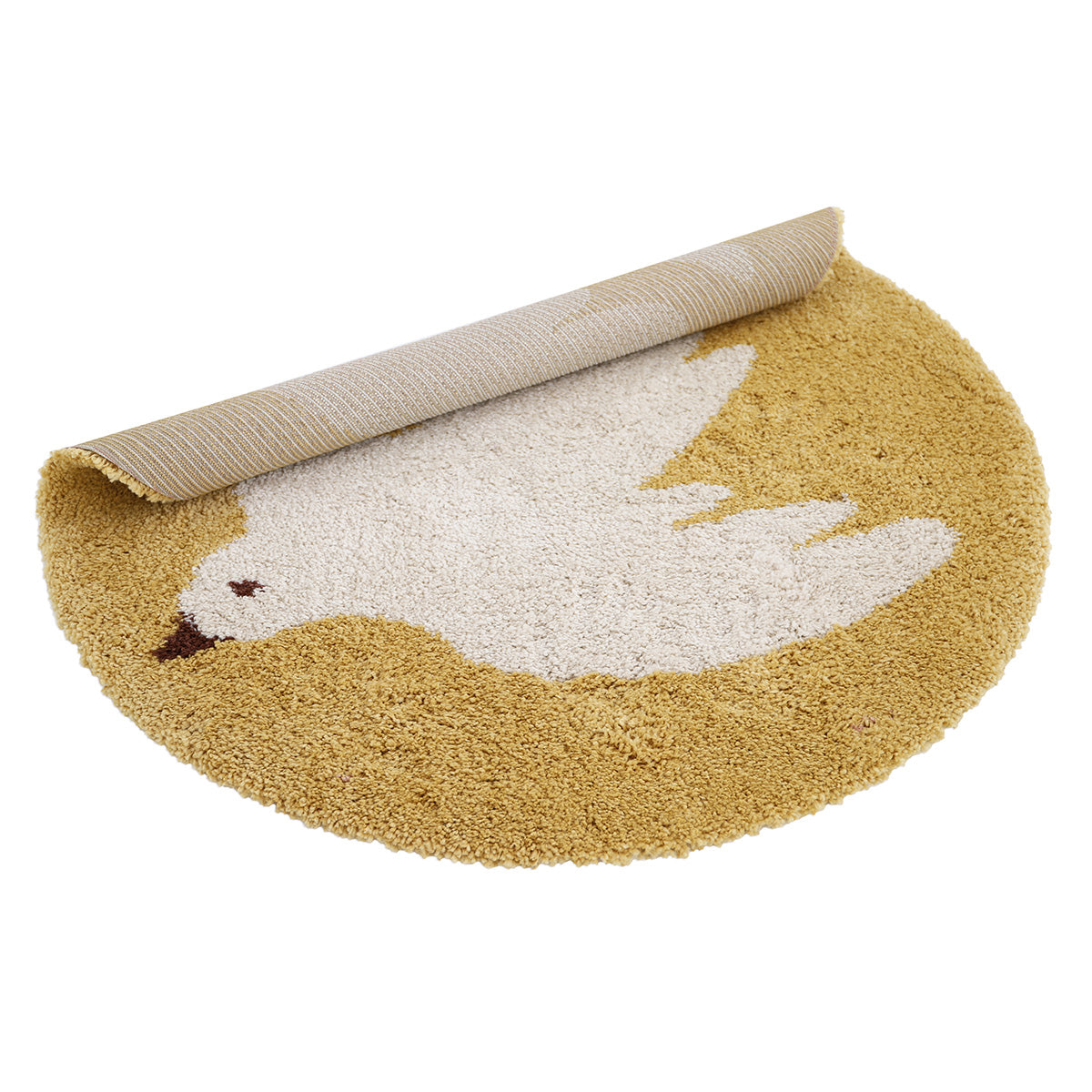 Tapis chambre enfant petit oiseau BOHEMIAN BIRD MIEL 