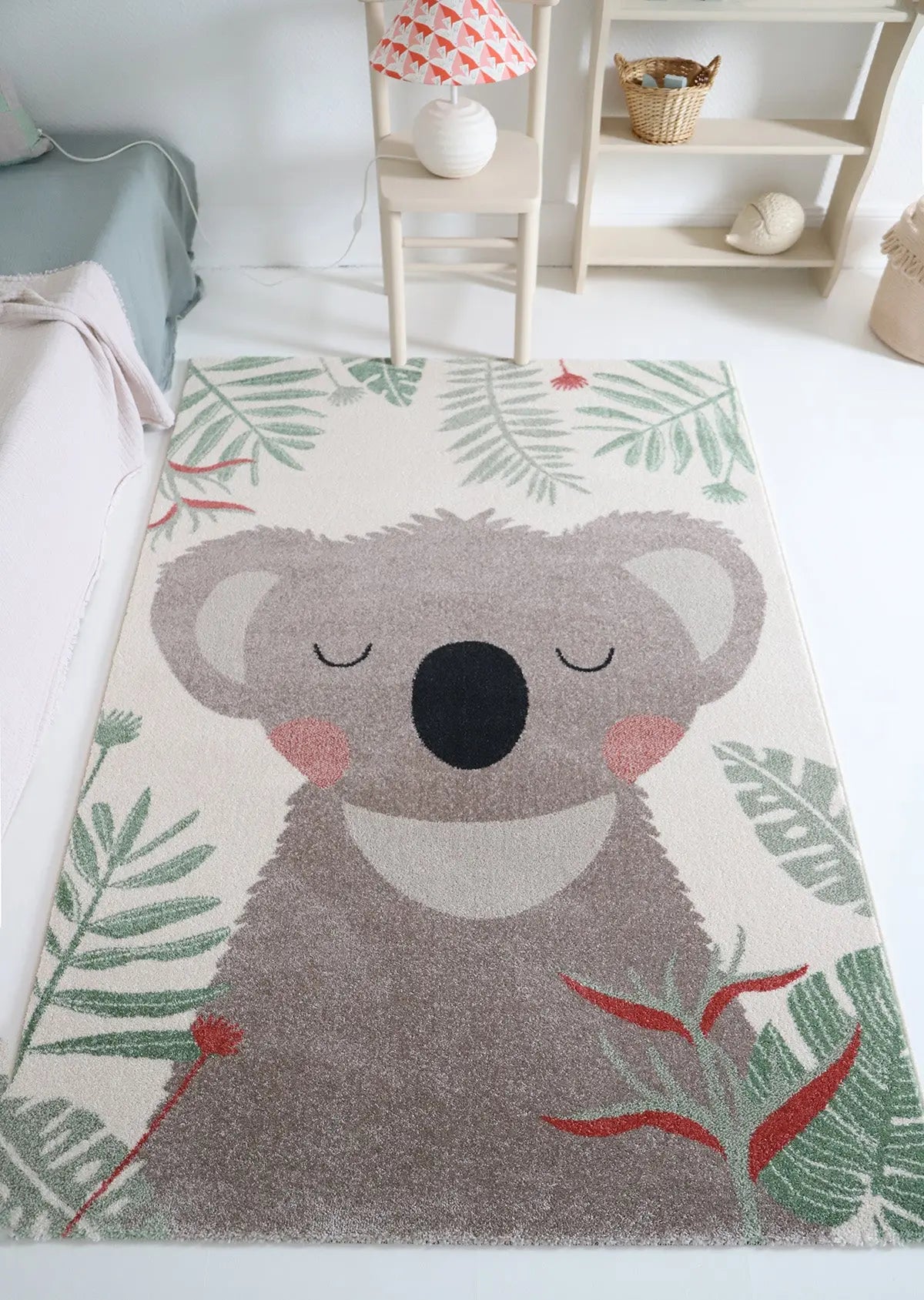 Tapis chambre enfant petit koala LÖLSEN nattiot-shop