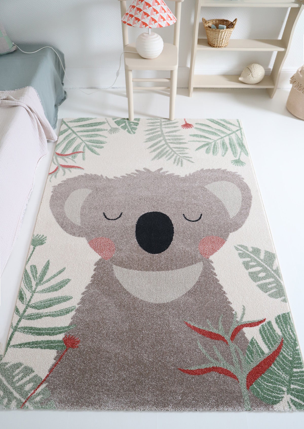 Tapis chambre enfant petit koala LÖLSEN