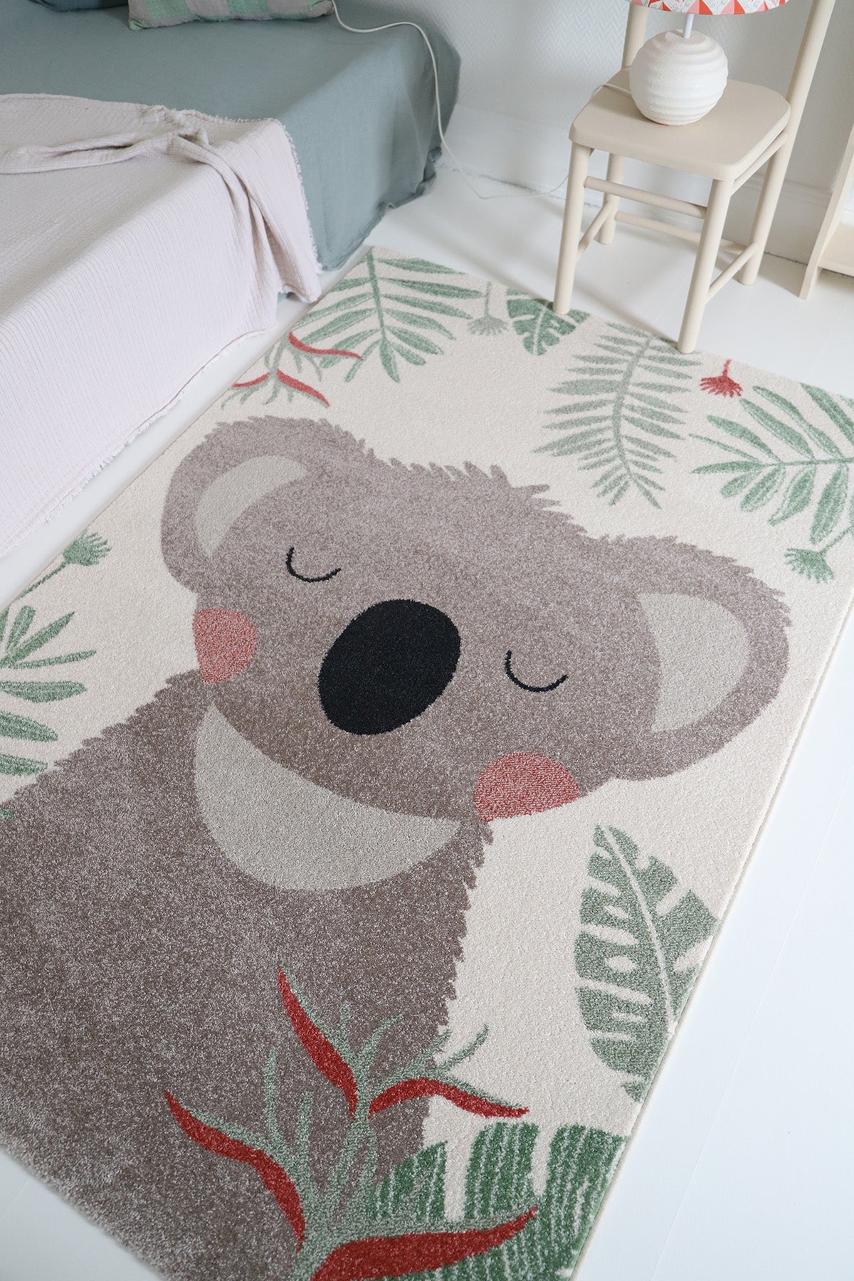 Tapis chambre enfant petit koala LÖLSEN