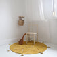YVA Mangue tapis enfant bohème avec pompons nattiot-shop