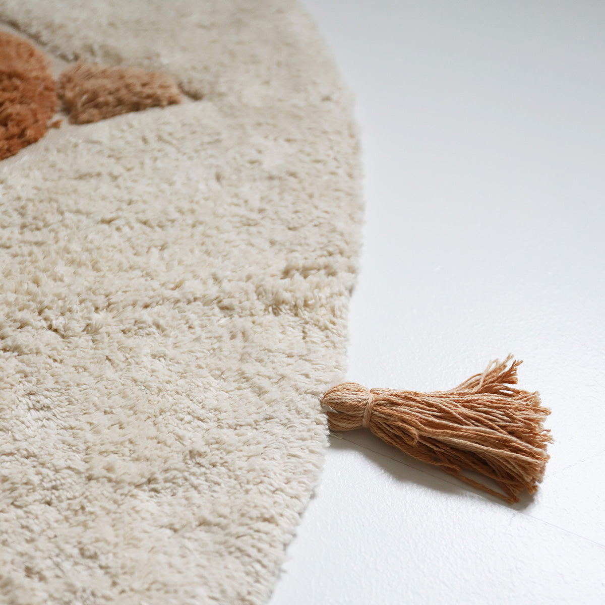 Tapis enfant rond oiseau BOHOBIRD "toast" nattiot-shop