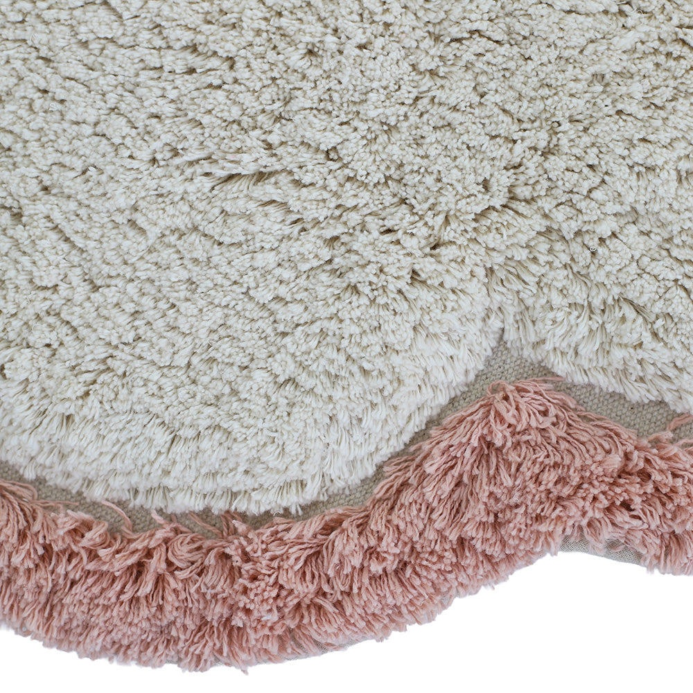 Tapis enfant nuage Little Nimbus Blush