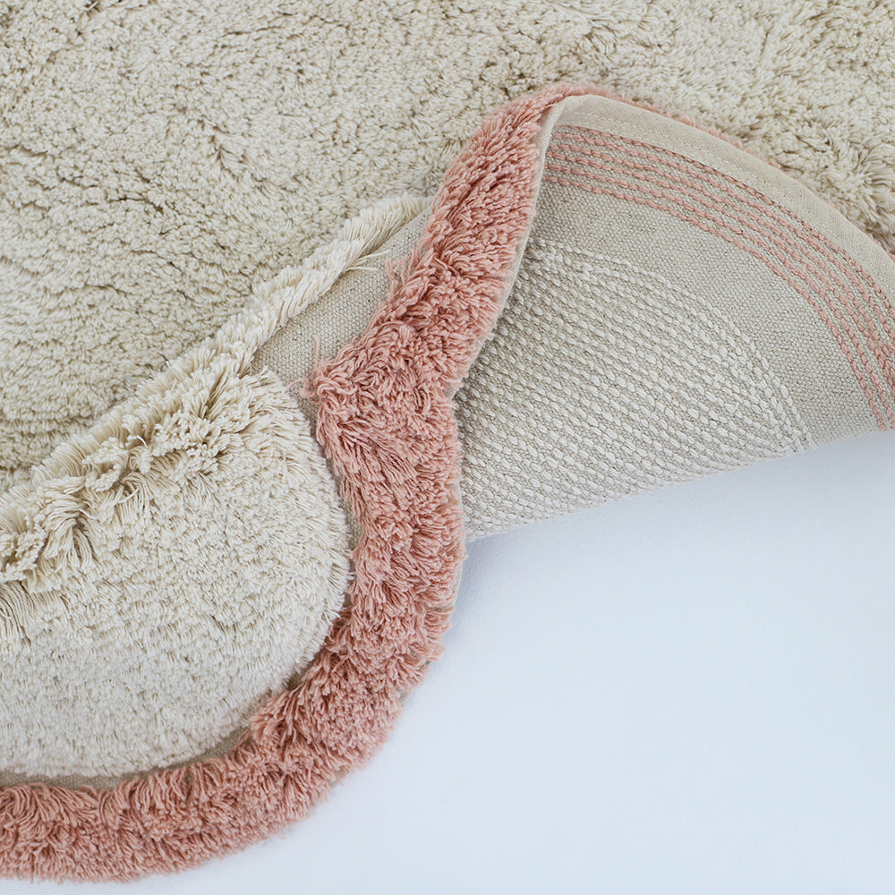 Tapis enfant nuage Little Nimbus Blush