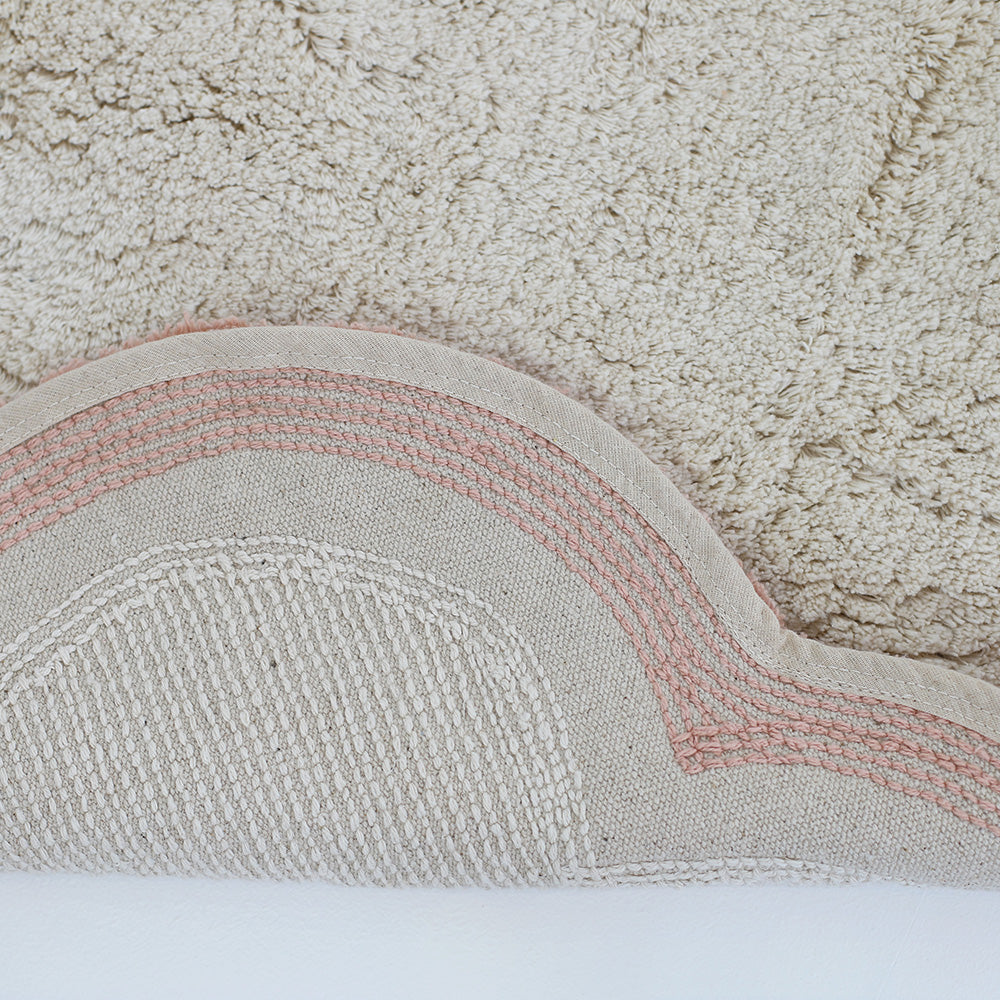 Tapis enfant nuage Little Nimbus Blush
