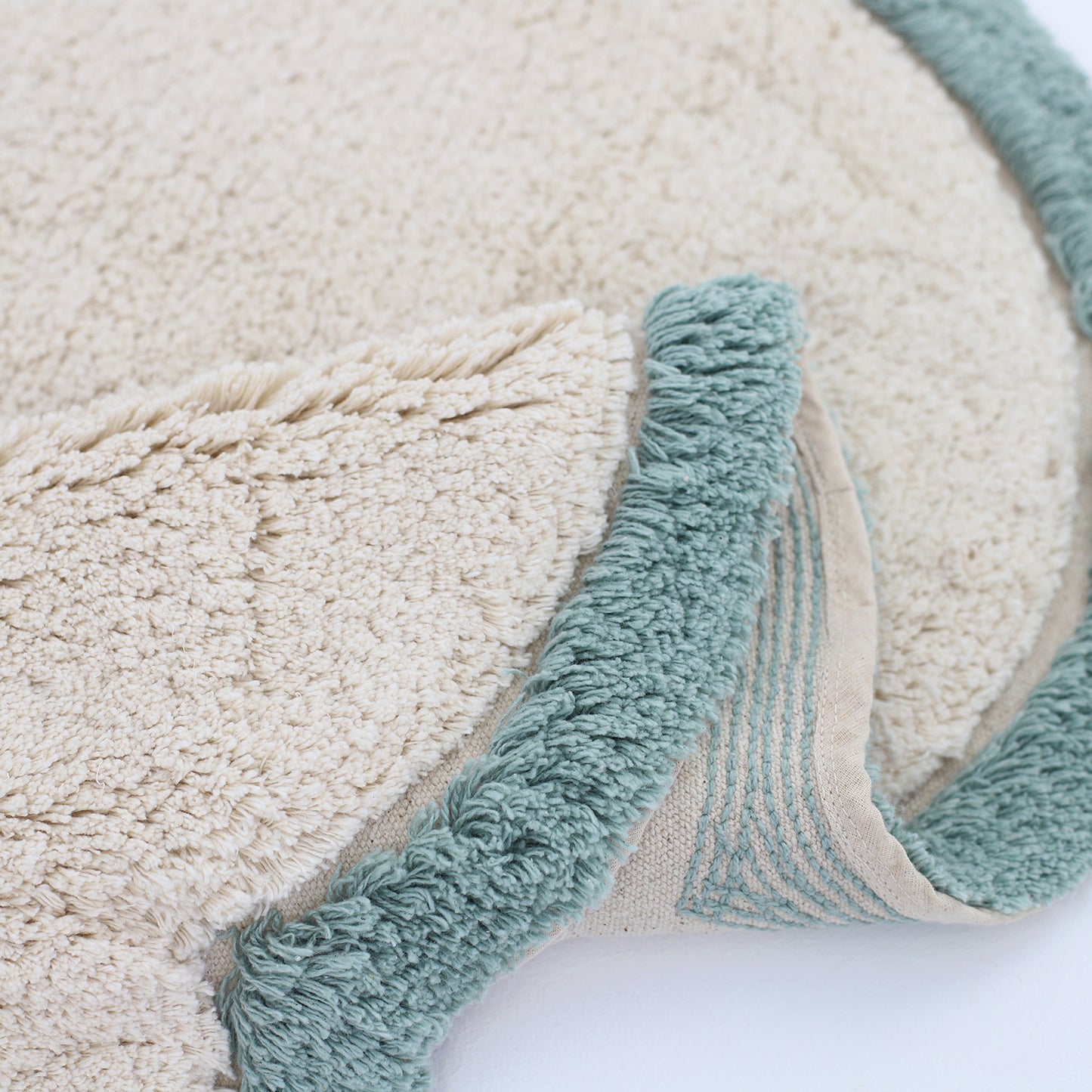 Tapis enfant nuage Little Nimbus Aqua