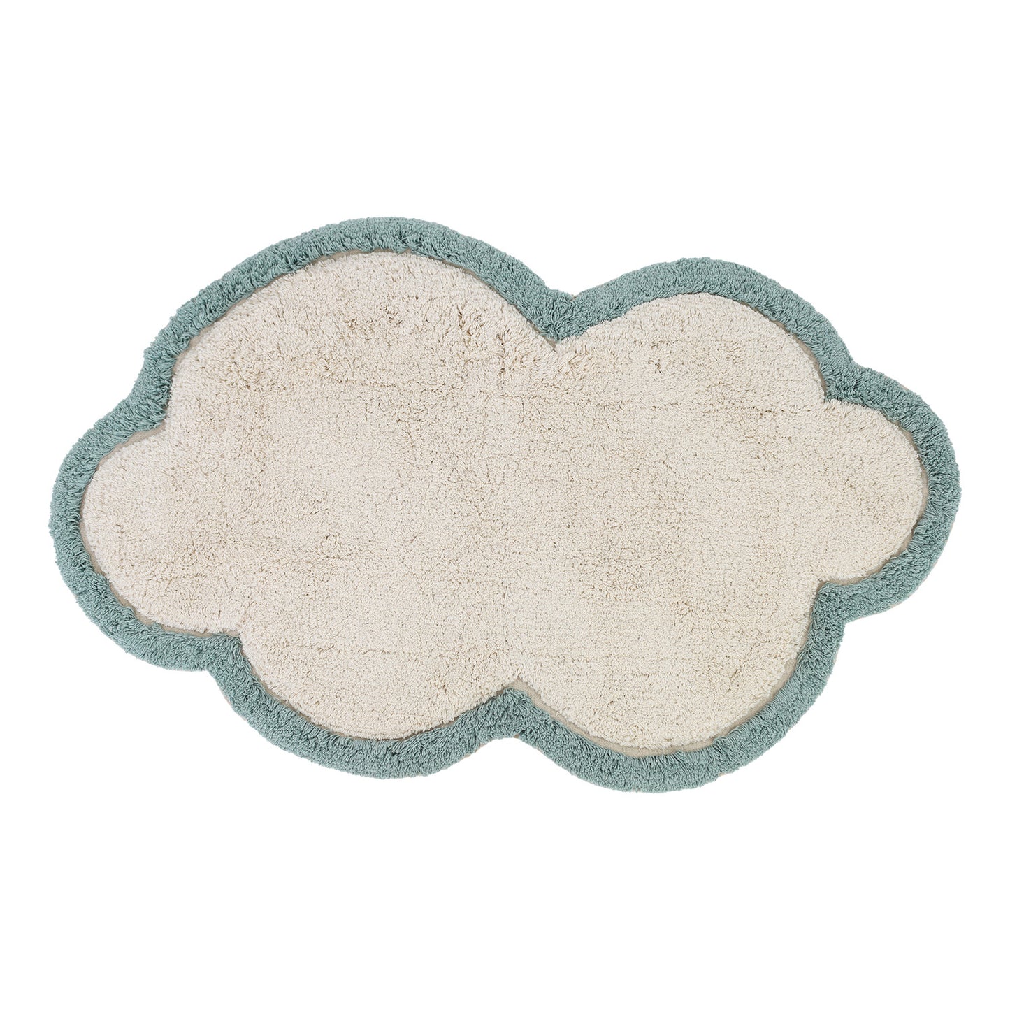 Tapis enfant nuage Little Nimbus Aqua