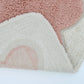 Tapis enfant design festonné Alfonsina Blush nattiot-shop