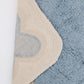 Tapis enfant design festonné Alfonsina Cloud Blue nattiot-shop