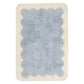 Tapis enfant design festonné Alfonsina Cloud Blue nattiot-shop