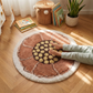 Tapis chambre enfant fleur BOHEMIAN FLORA nattiot-shop