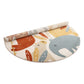 Tapis enfant tigre JUNGLE SUNRISE ROND nattiot-shop