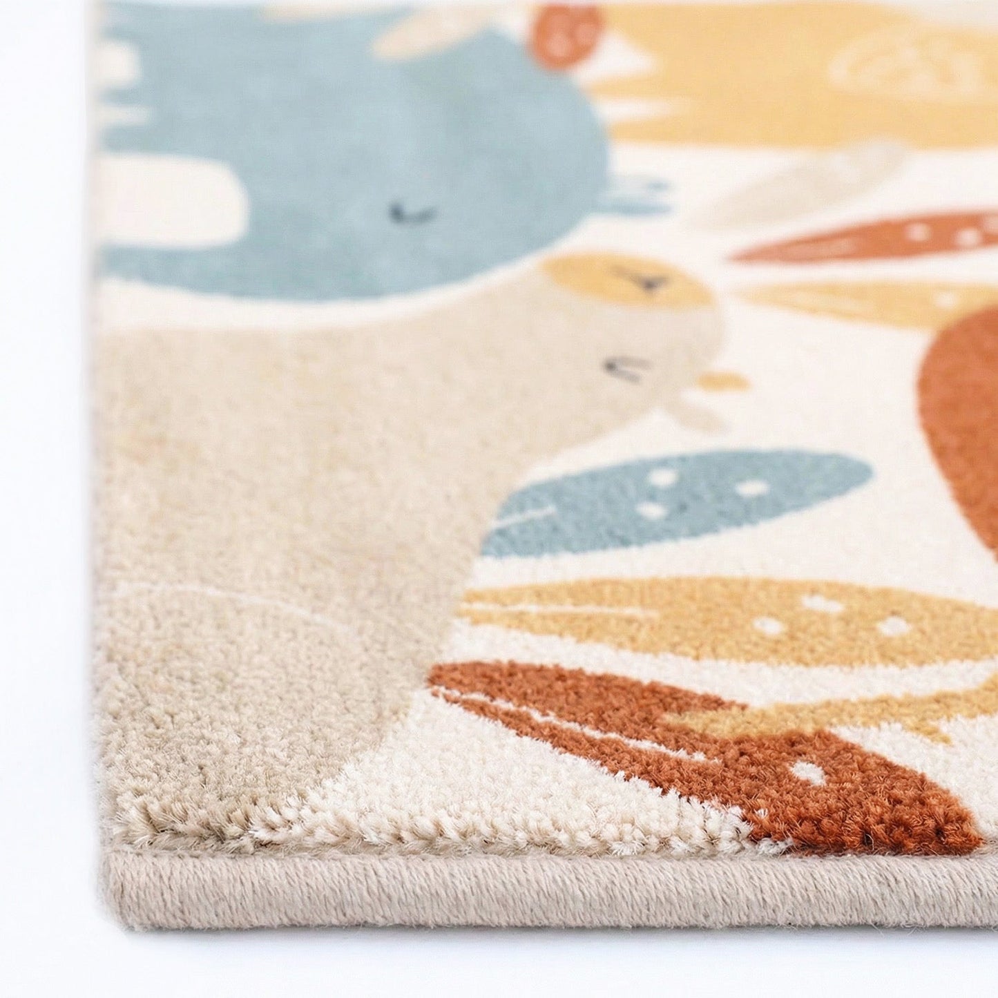 Tapis enfant tigre JUNGLE SUNRISE nattiot-shop