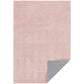 Tapis lavable en machine uni ETICO ROSE L nattiot-shop