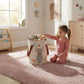 Tapis lavable en machine uni ETICO ROSE L nattiot-shop