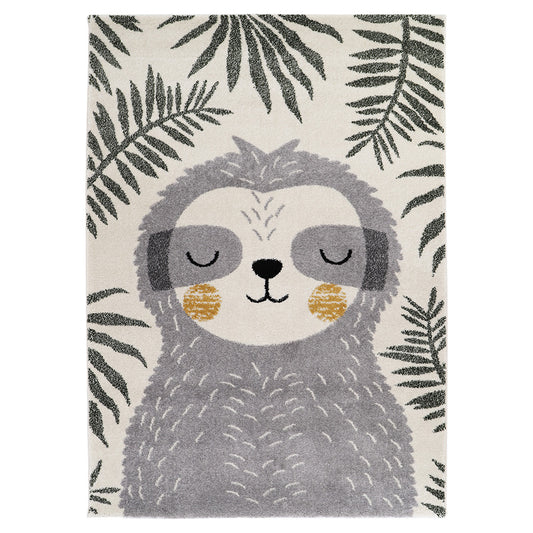 AKIKO baby rug sloth pattern