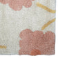 Tapis enfant design Sunny Flowers Peach nattiot-shop