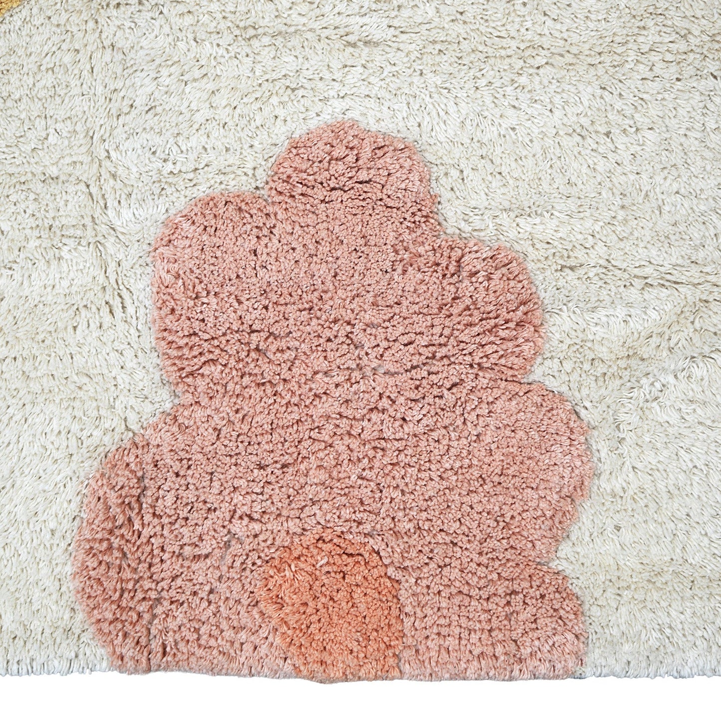 Tapis enfant design Sunny Flowers Peach nattiot-shop