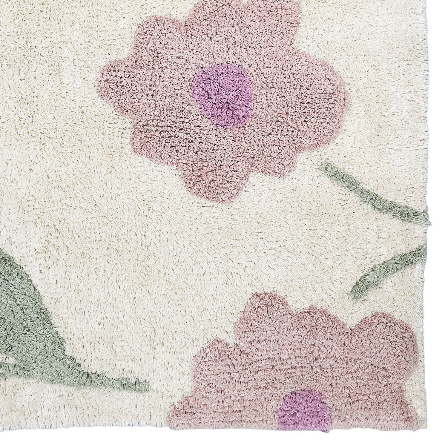 Tapis enfant design Sunny Flowers Rose nattiot-shop