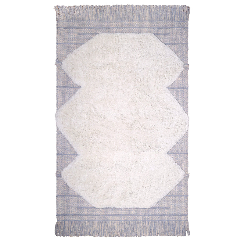 tapis design pour chambre enfant coton et laine