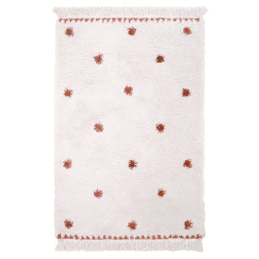 WOOLY BRIQUE S tapis enfant bohème