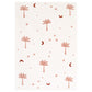 LITTLE PALM SIENNA children's rug with small palm trees