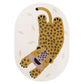 KLEO MIEL tapis enfant petit léopard