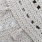 NILA PEARL GRAY crochet children's rug