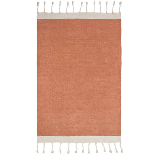 LISBOA ROSE LIEGE tapis coton contemporain