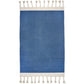 LISBOA BLEU tapis coton contemporain