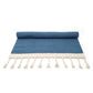 LISBOA BLUE contemporary cotton rug