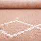 MALLORCA PINK CLAY bohemian children's rug