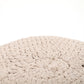 PLUME ECRU crochet bohemian cushion