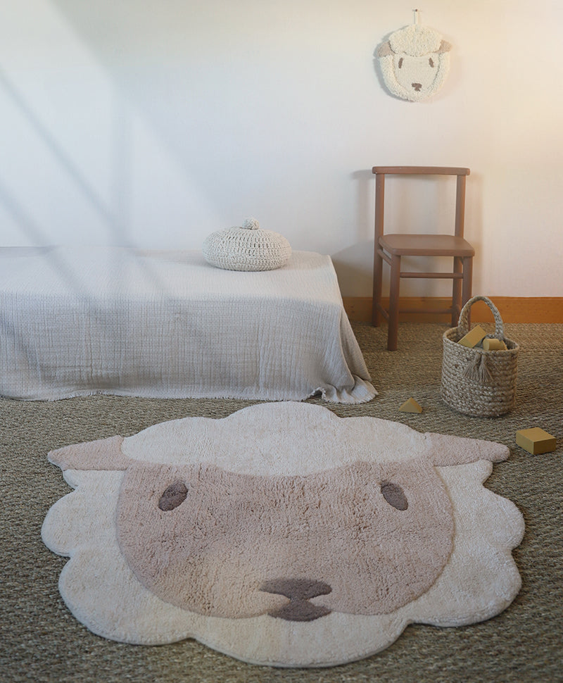 LOLHO small sheep children's rug