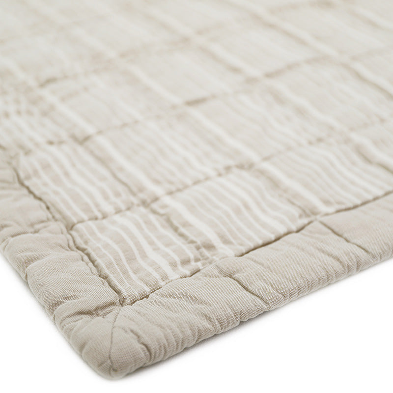 ANNA SABLE LAVE reversible baby blanket