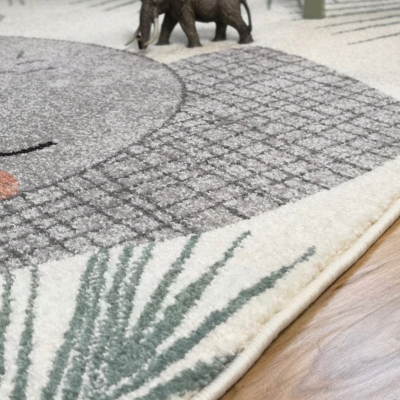 JUNKO elephant children's rug
